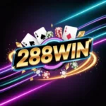 288WIN Neon Casino Logo